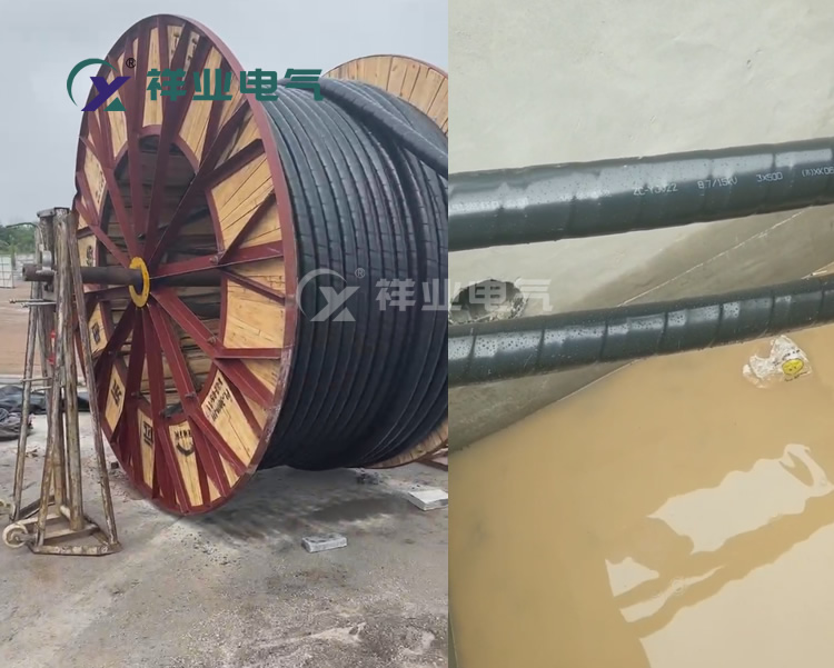 荊門三國(guó)創(chuàng)意產(chǎn)業(yè)園配電工程項(xiàng)目施工現(xiàn)場(chǎng)（二